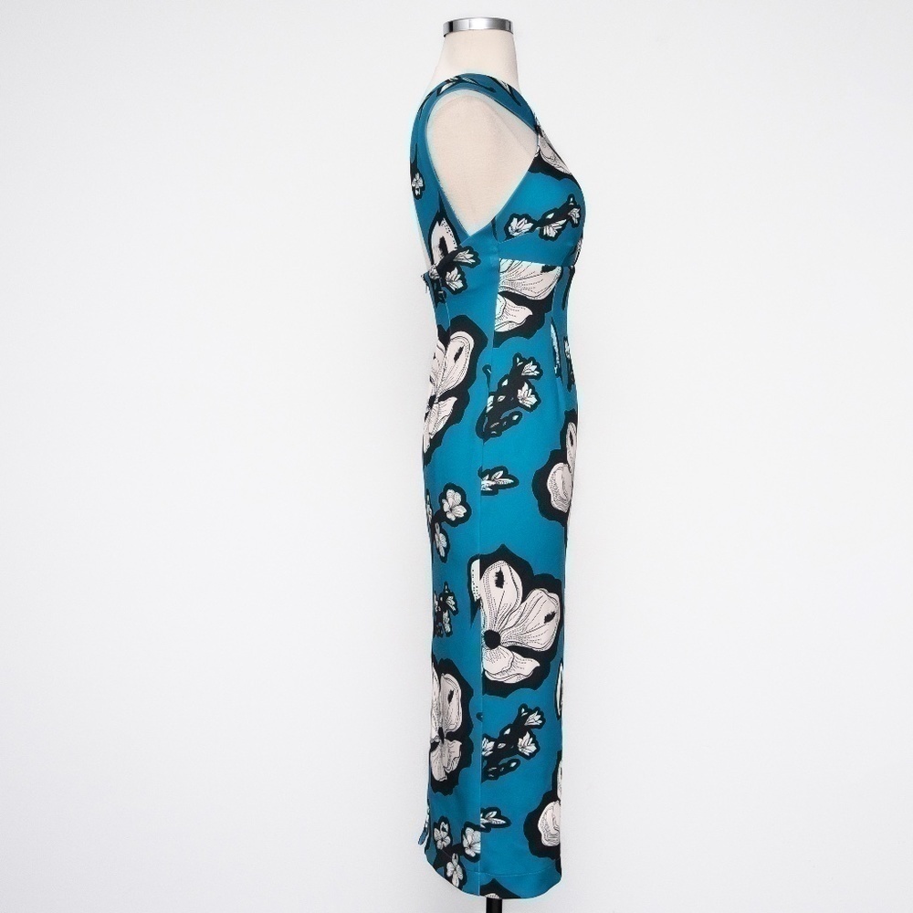 Kimberly Goldson. Chrissi peppermint floral sheath dress.‎ - Picture 6 of 16